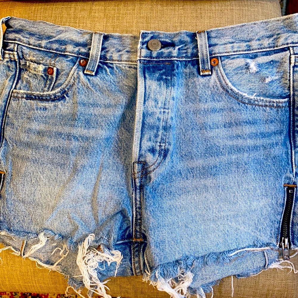 Levi 501 denim shorts
